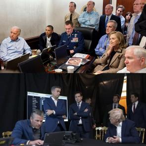 Obama/Bin Laden (White House – 2011). Trump/Maduro (Mar-a-Lago – 2026)