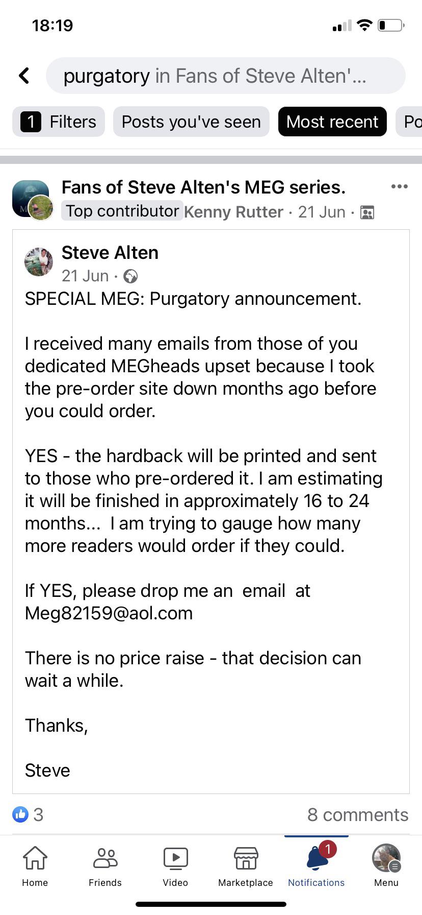 Purgatory? : rSteveAlten