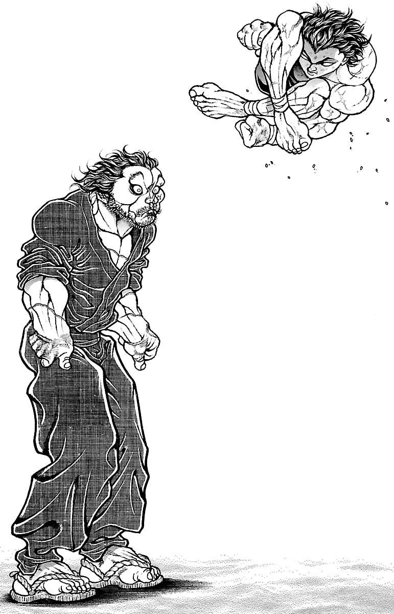 The most 10,000 IQ moment in the entire series was easily Musashi feinting a nerve signal for Baki to read : rGrapplerbaki