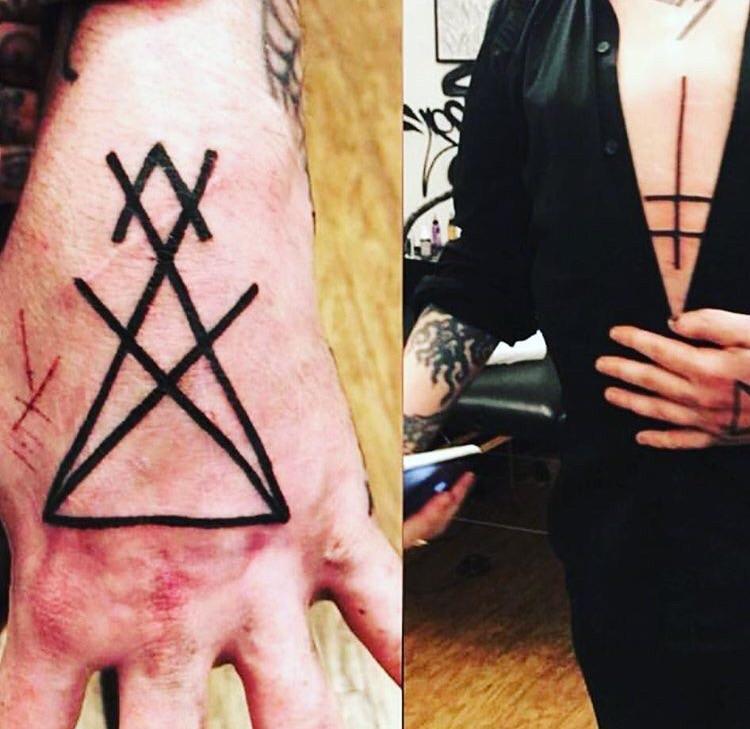 Manson Got Some More Tattoos Marilyn Manson
