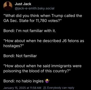 Attorney General Ignorance