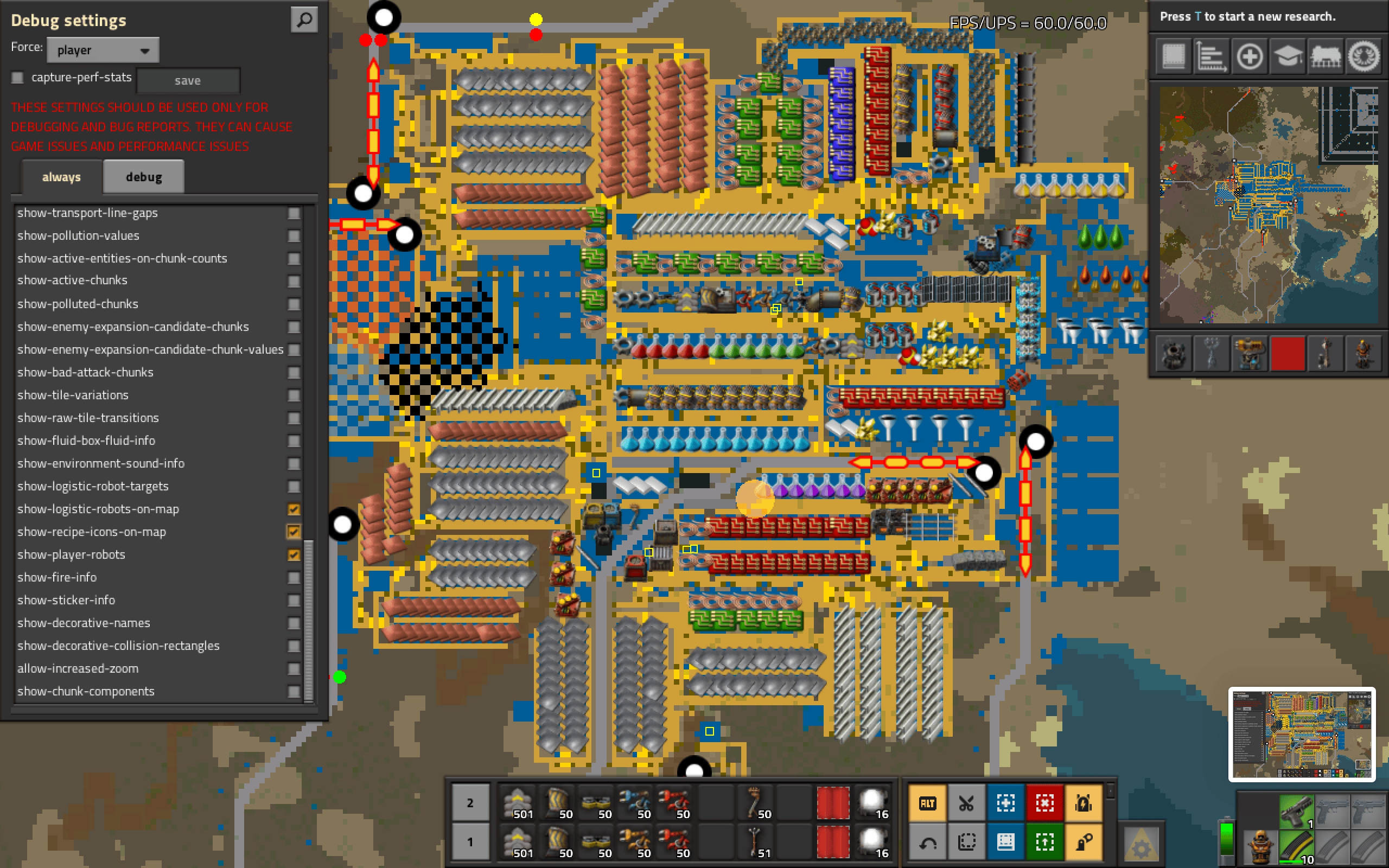 TIL You Can Show Recipe Icons On The Map R Factorio 