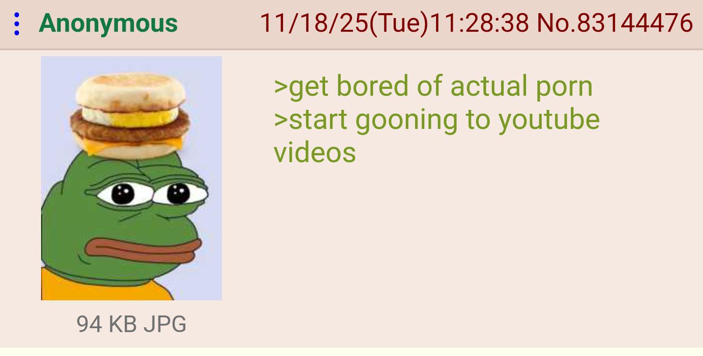 Anon goons to youtube : rgreentext