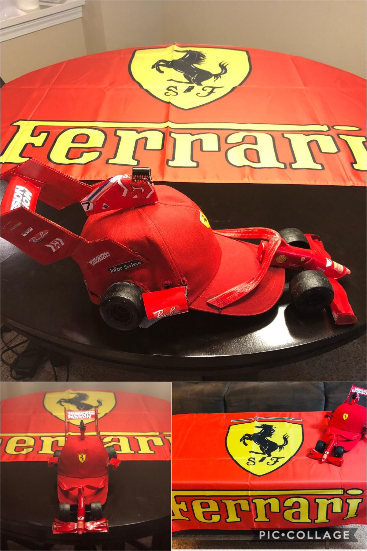 Reddit Meet Zoe A Ferrari Hat I Made For My Very First