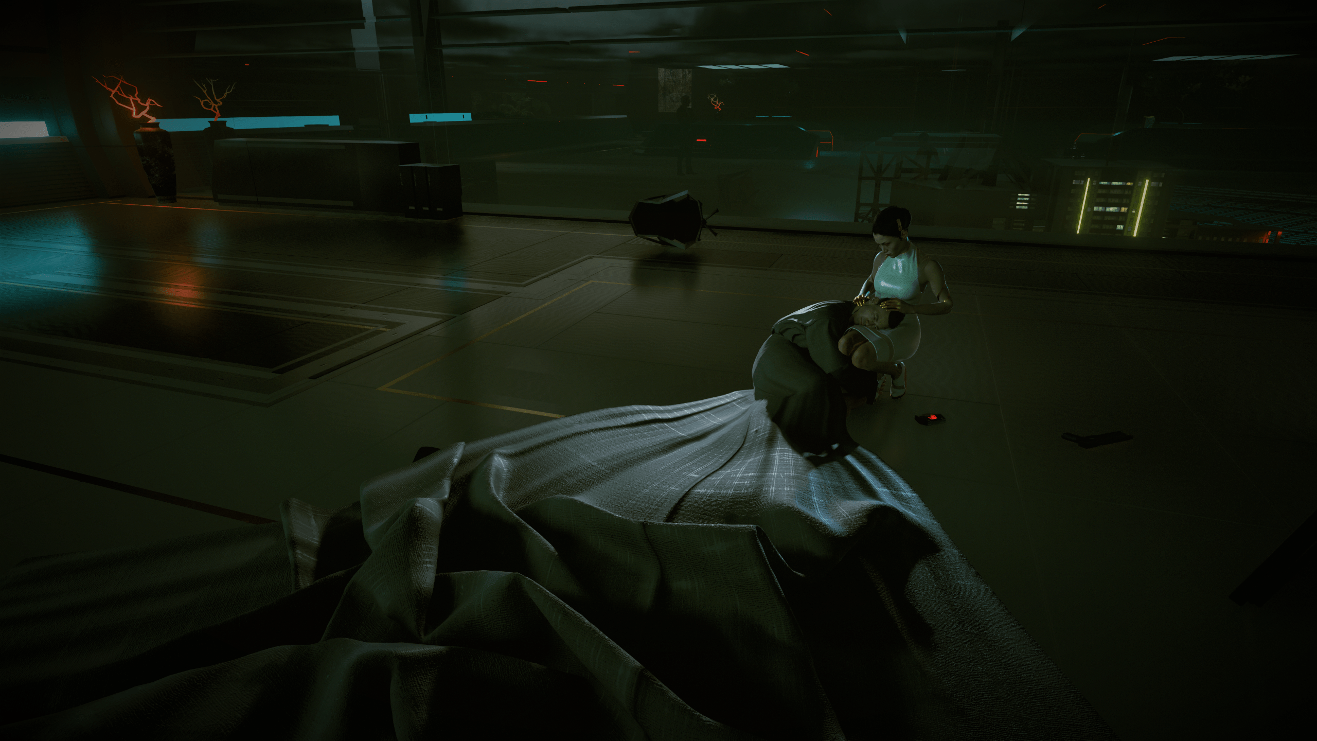 Cyberpunk 2077 Endings Guide I rather when the game tells you that Yorinobu is the bad guy. Cyberpunk 2077 Endings Guide Yorinobu reveals he did not seek power and control but only to free the people of the tyranny of the Arasaka Corporation and build a better future.