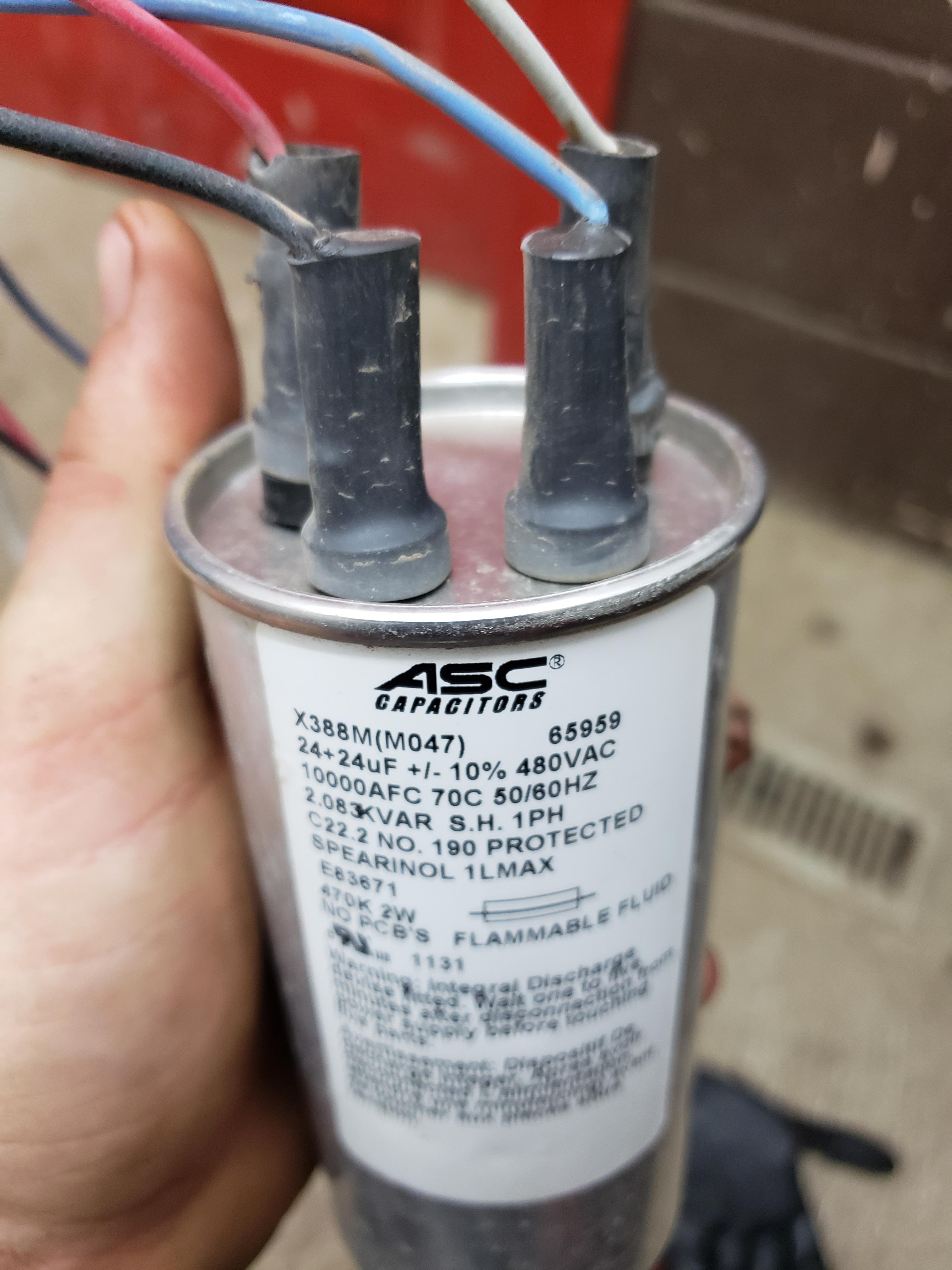 How Do I Check This Multitap Capacitor Got 24uf Across The