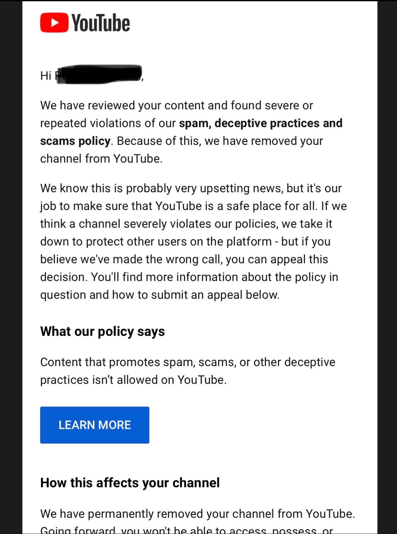 Is commenting on Emma in the Moments (frankly awesome) craft drama videos  and losing your YouTube account within 24 hours a common thing? :  rcraftsnark