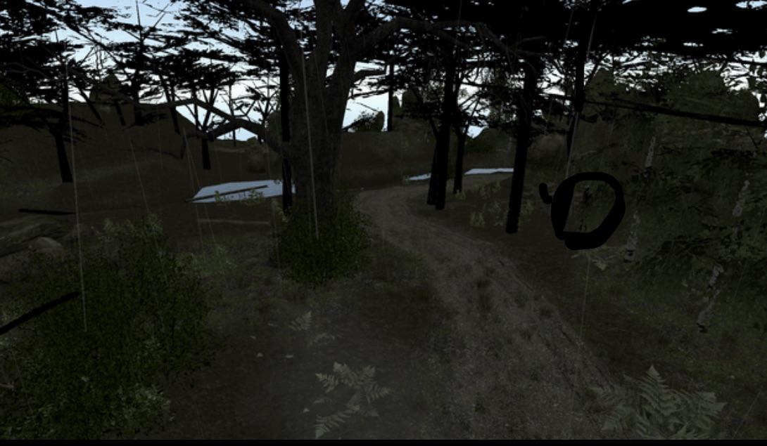 Slenderman Game Map 