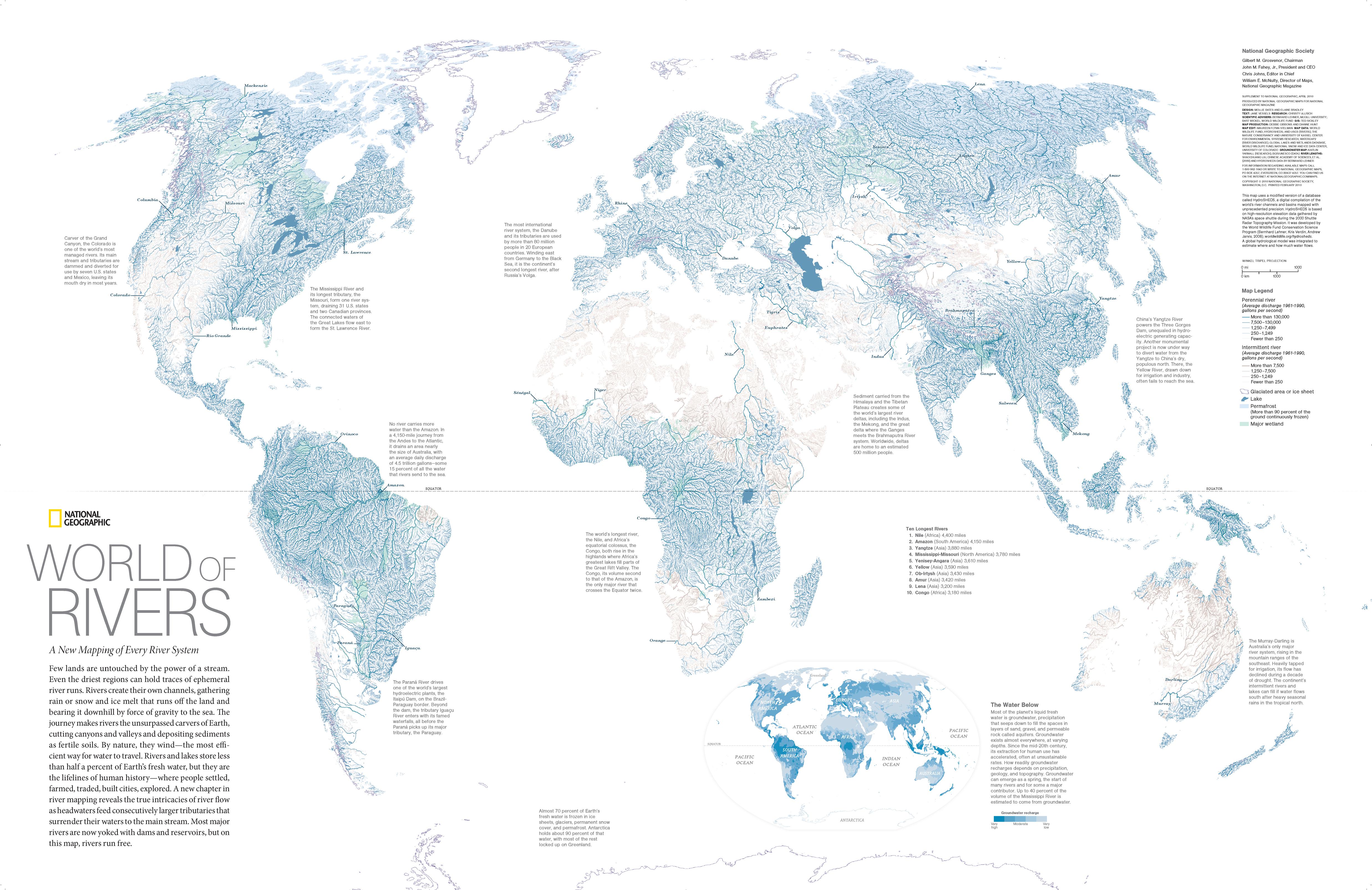 Ob River On World Map 