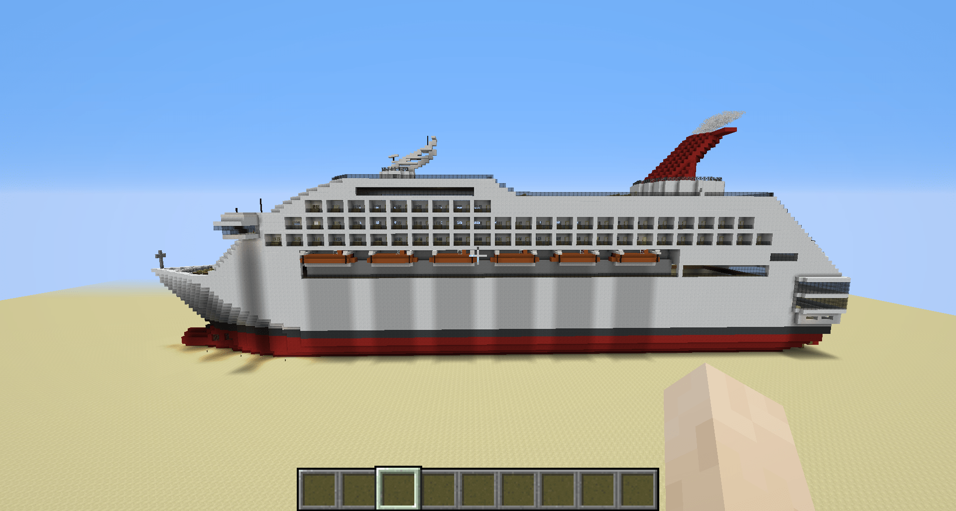A Cruise Ship I Started Working On Minecraft