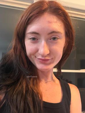 no makeup, sleepy af, just woke up, let’s hit this saturday!