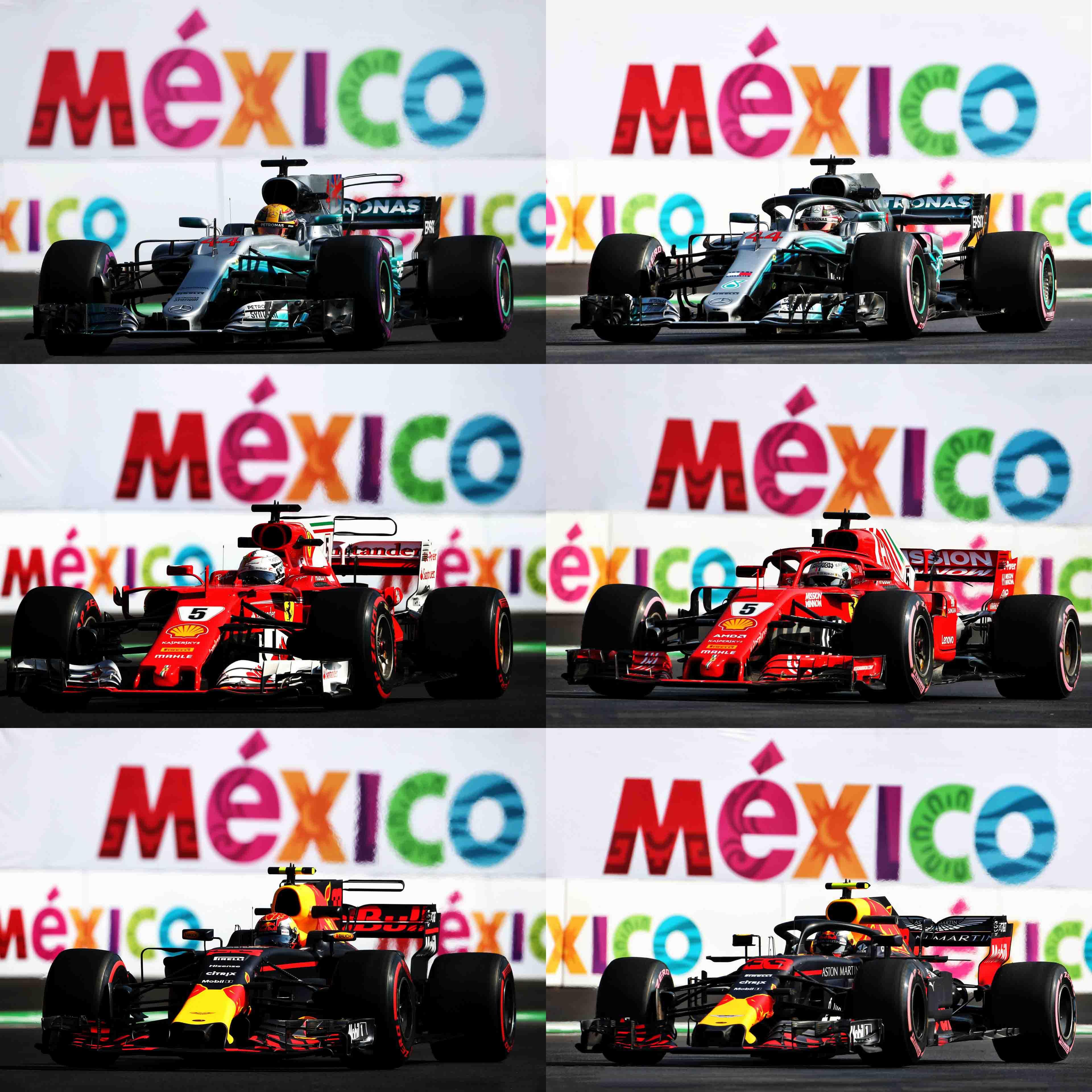 Top 3 Teams Comparison 2017 Vs 2018 Mexican Grands Prix