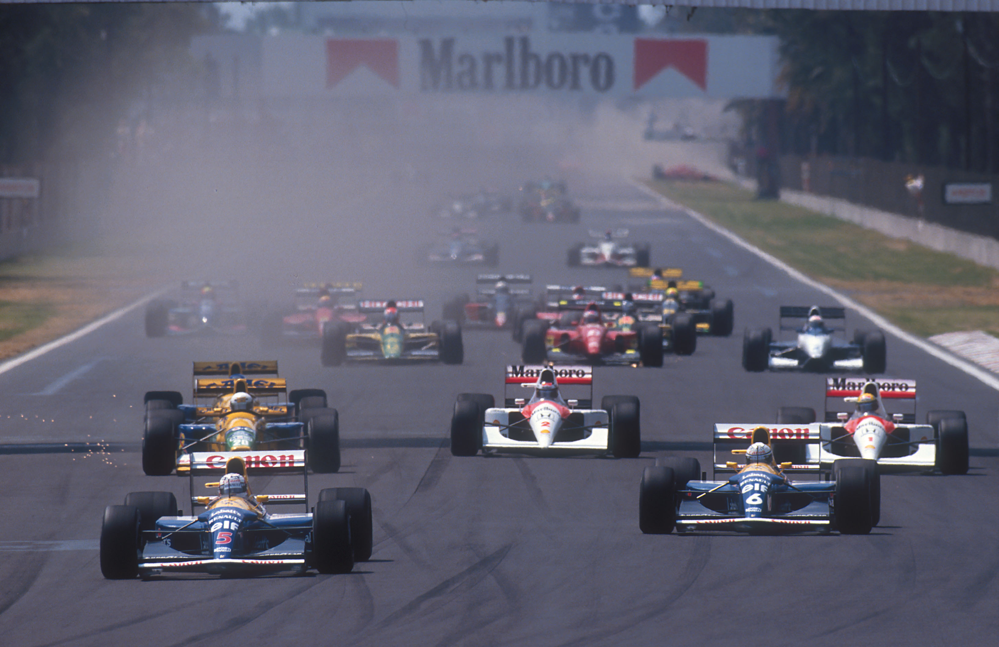 Mexican Gp 25 Years Ago 1992 3269x2217 Formula1