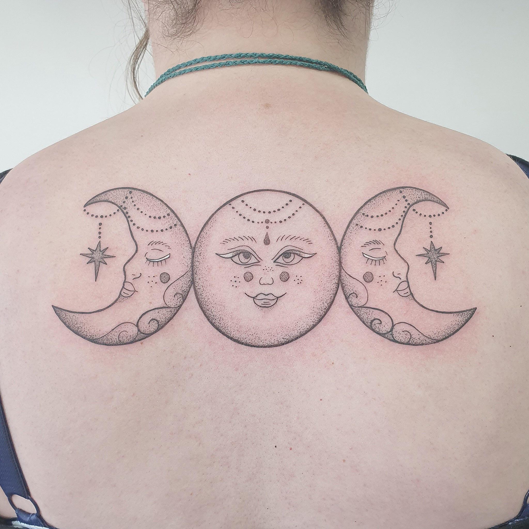 Triple Goddess Tattoo I Had Done A Couple Of Days Ago 💕 : R/Wicca 2048_x_2048_jpg