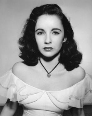 Elizabeth Taylor, 1947.
