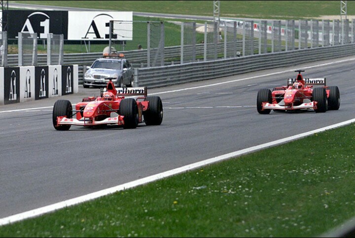 Rubens Barrichello Lets Michael Schumacher Win The 2002