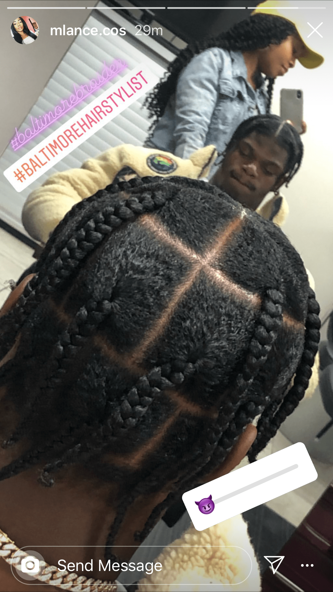 Ssurvivor: lamar jackson hairstyle name