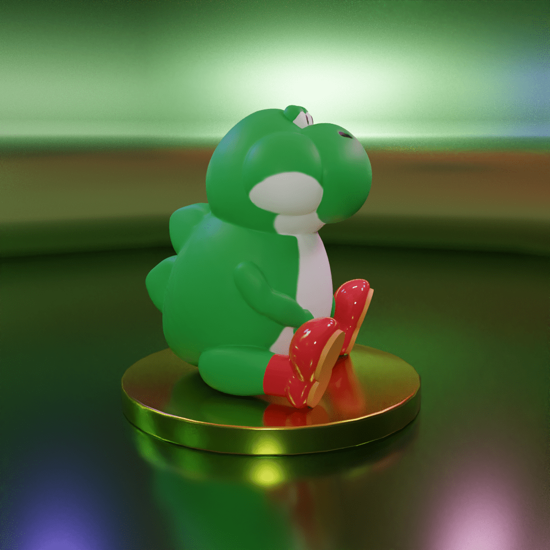 Discover free hd yoshi png png images. Hd Fat Yoshi I Found It Sad That There S Only One Fat Yoshi Pic On The Net So I Made Da Thicc Boi In 3d R Casualnintendo