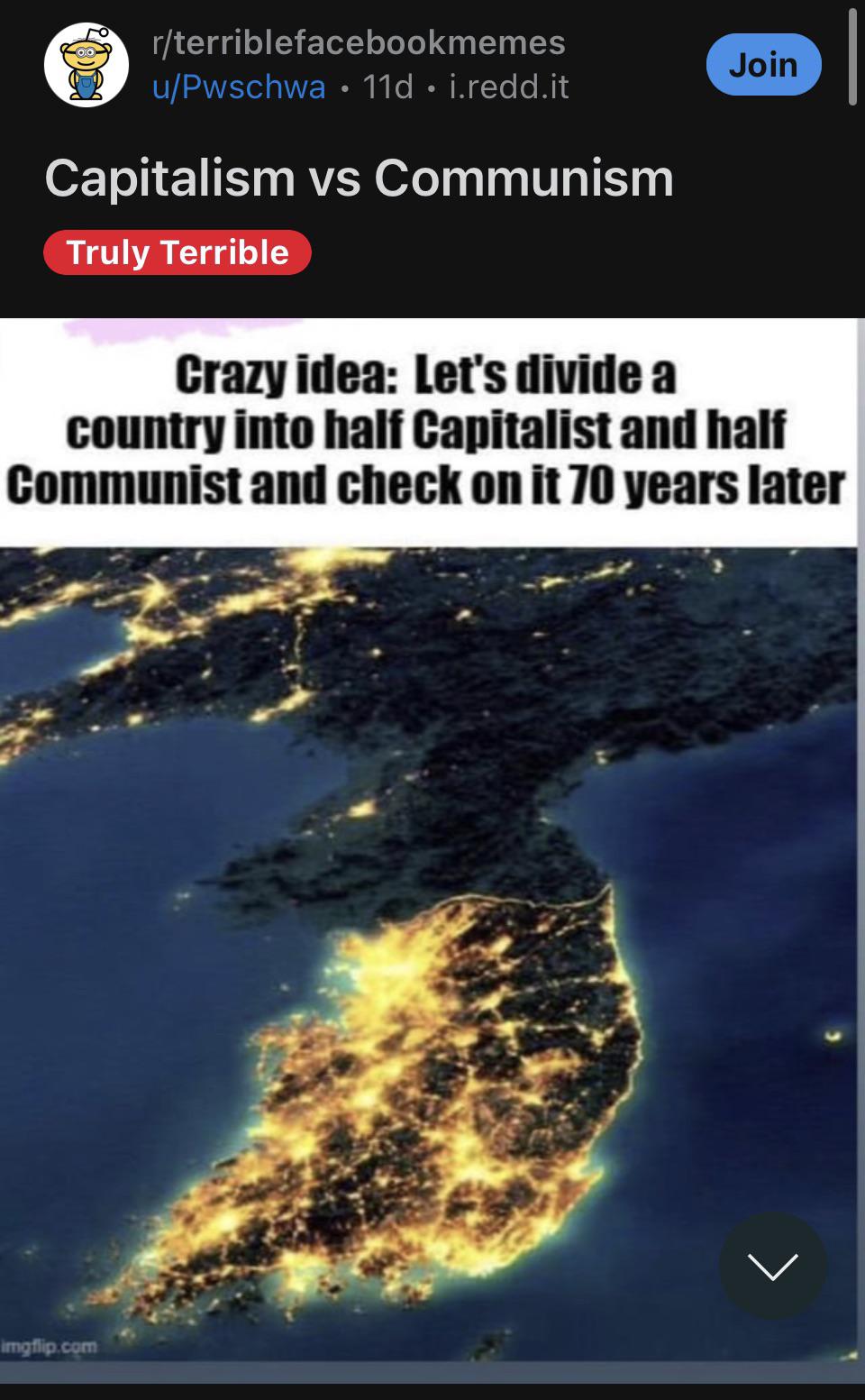 Bro is upset that communism fails