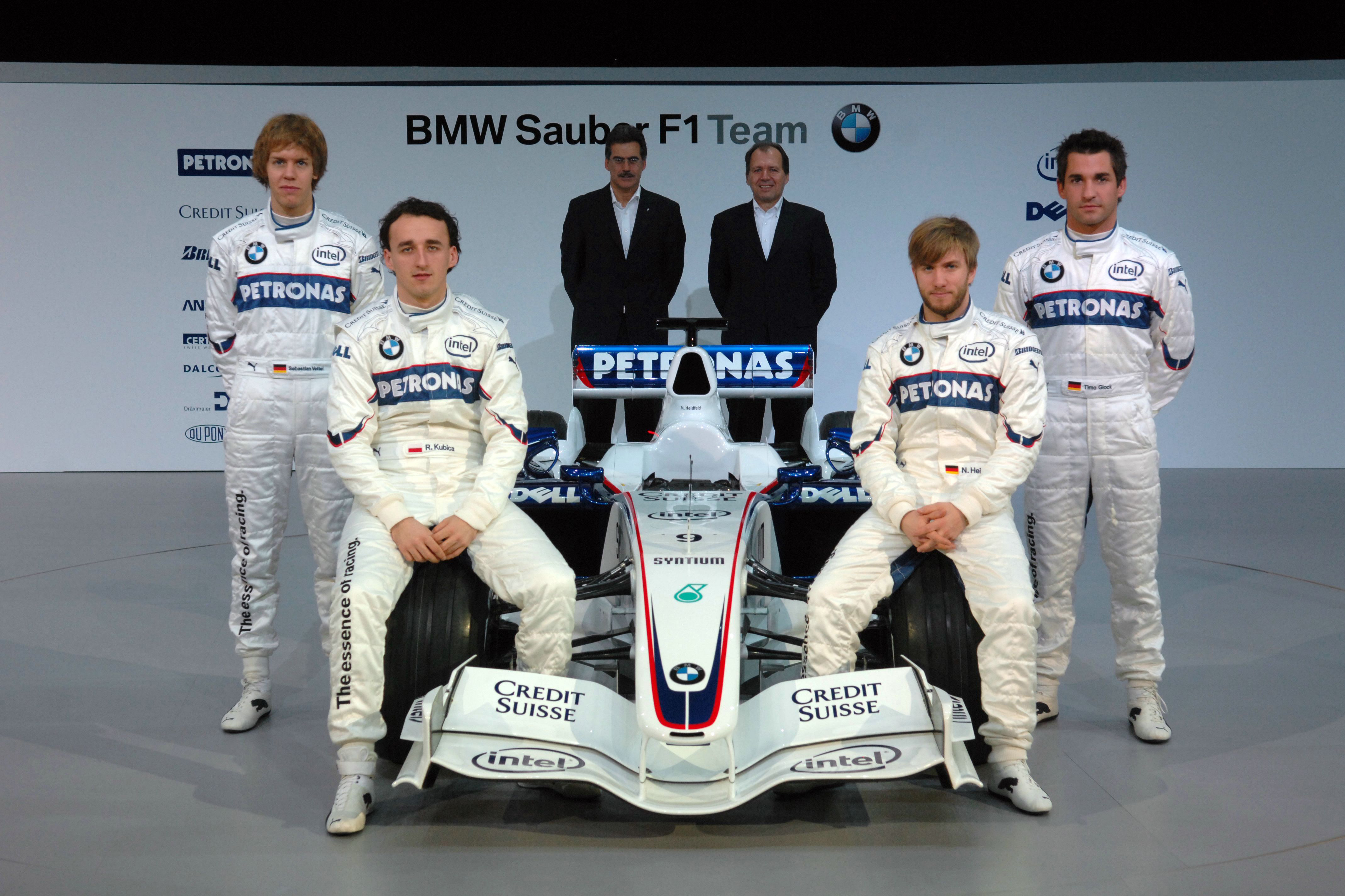The 2007 Bmw Sauber F1 Team Featured Some Talented Drivers
