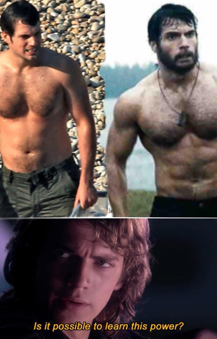 HUMOR: after seeing Henry Cavills body transformation for Man of Steel :  rDC_Cinematic