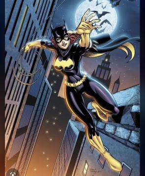 How can batgirl be as terrifying as batman?