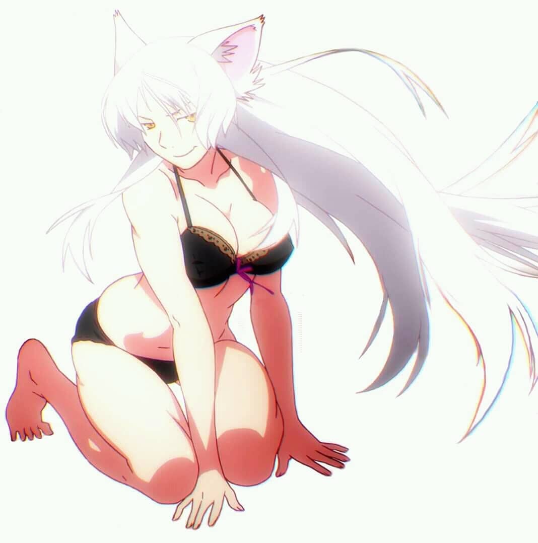 Black Hanekawa Hentai