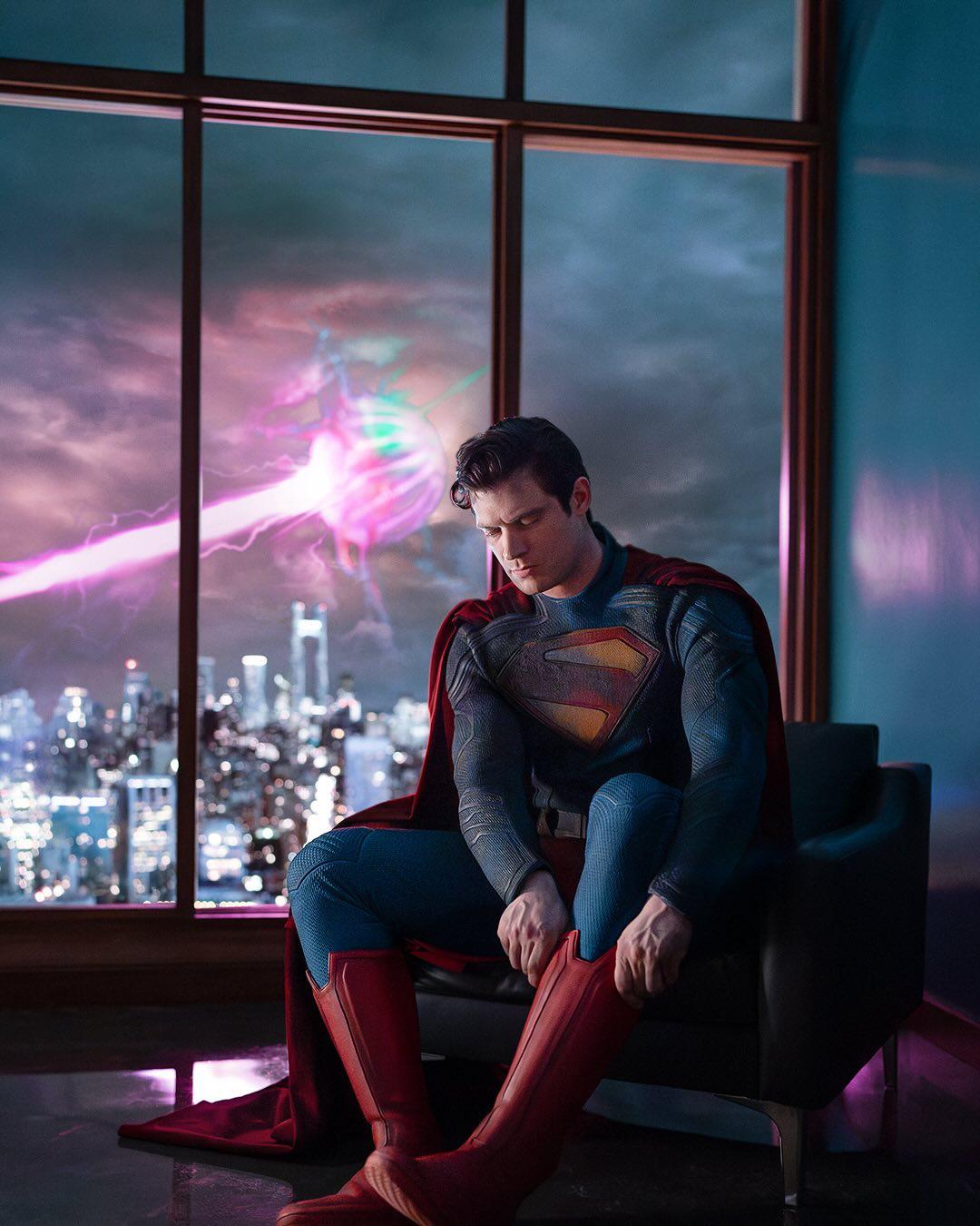 First Image of David Corenswet as Superman in James Gunns Superman :  rDC_Cinematic