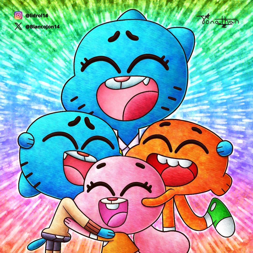 TAWOG fanart: Gumball, Darwin, Anais and Nicole Watterson : rcartoons