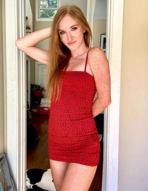 Is this a cute dress with my freckles?
