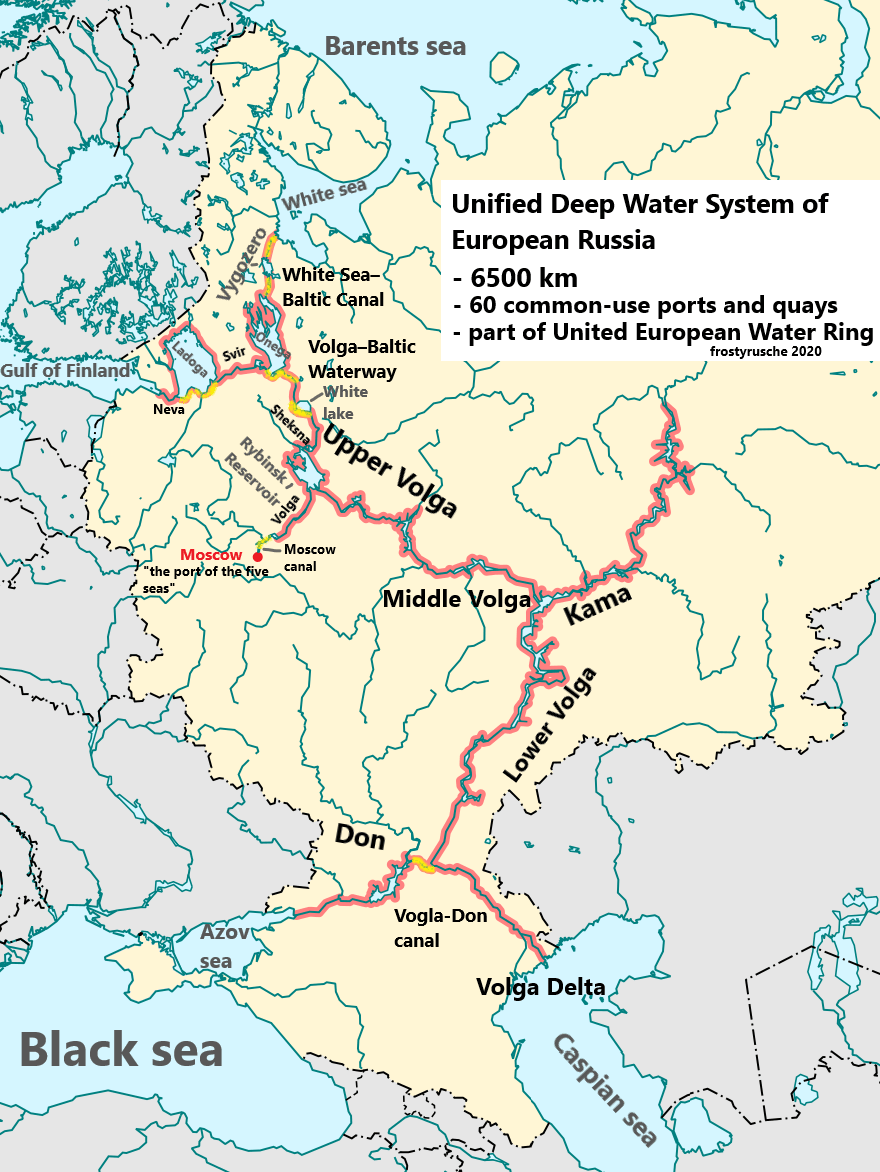 Don River Russia Map 