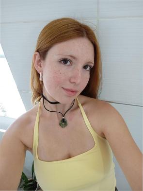 18f ginger, constellations of freckles, zero confidence