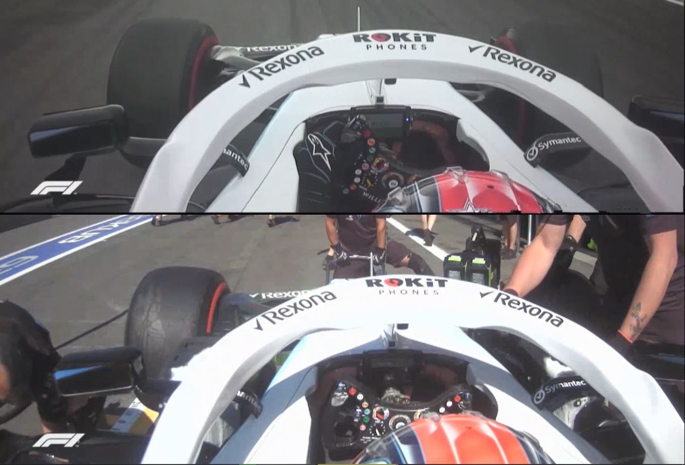 Kubica Has A New Steering Wheel Configuration This Weekend