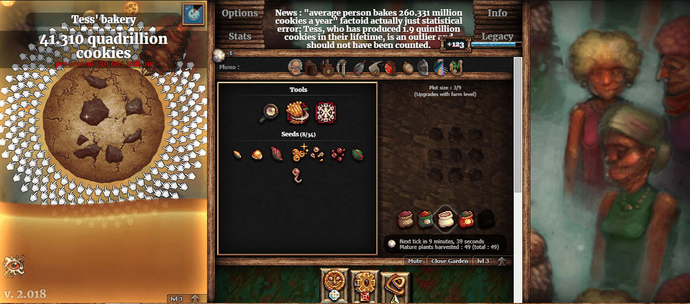 I Appear To Be Making Cookies With No Buildings Cookieclicker Cookie Clicker is a game about making an absurd amount of cookies.