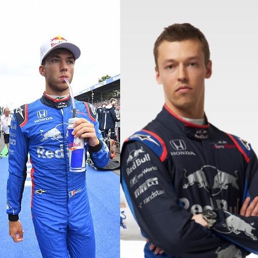 2018 Left Vs 2019 Right Toro Rosso Race Suits Formula1