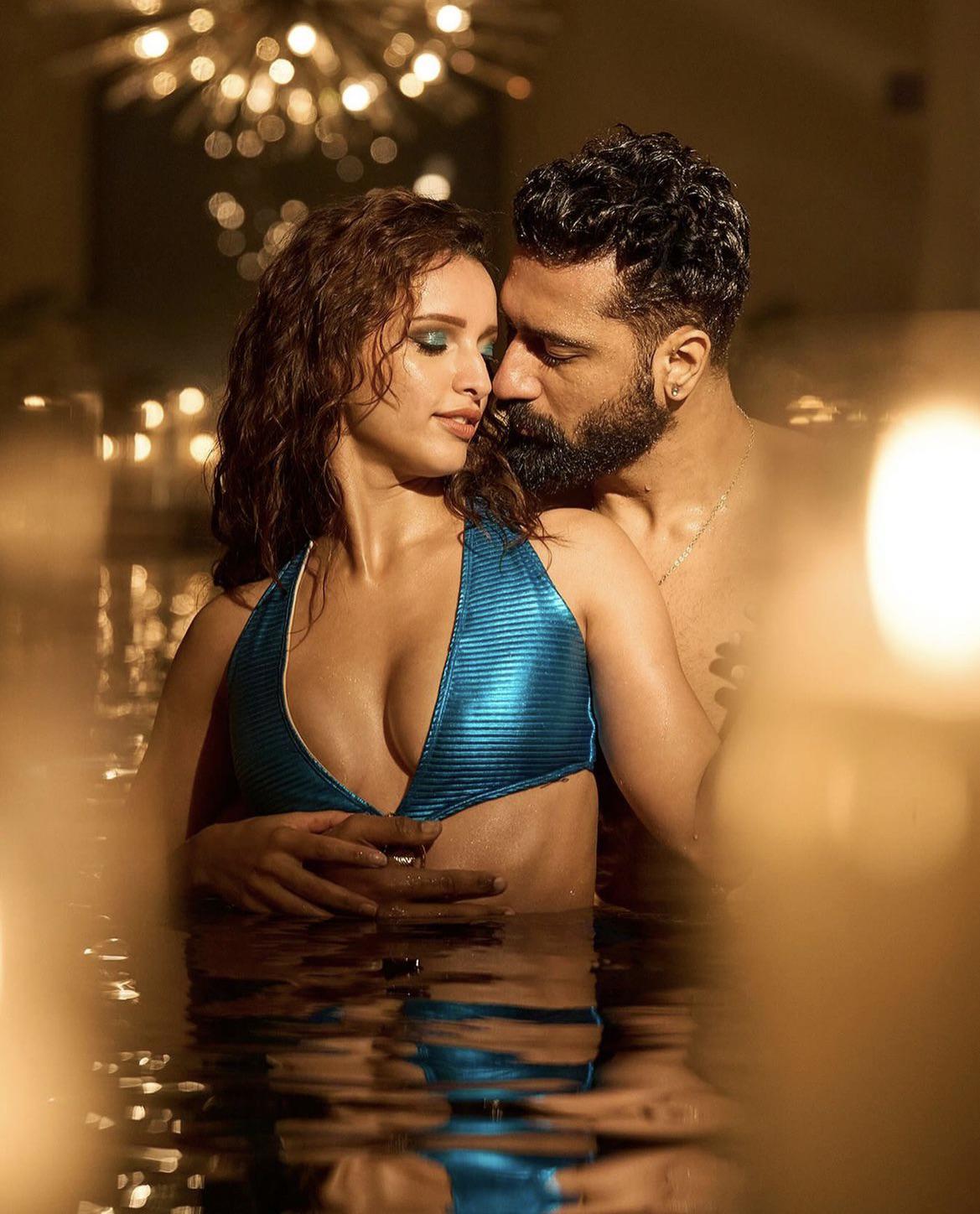 Vicky and Tripti from their new song : rBollyBlindsNGossip