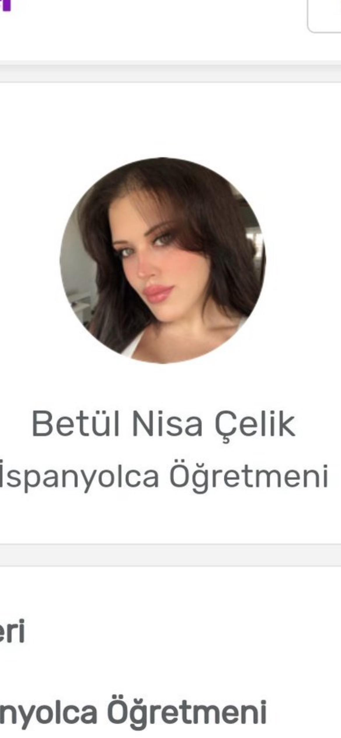 İstanbulda özel bir okulda İspanyolca öğretmeni 28 yaşındaki Betül Nisa  Ç., 7nci sınıf öğrencisi 14 yaşındaki Muhammed Aya cinsel istismarda  bulundu. : rTurkey