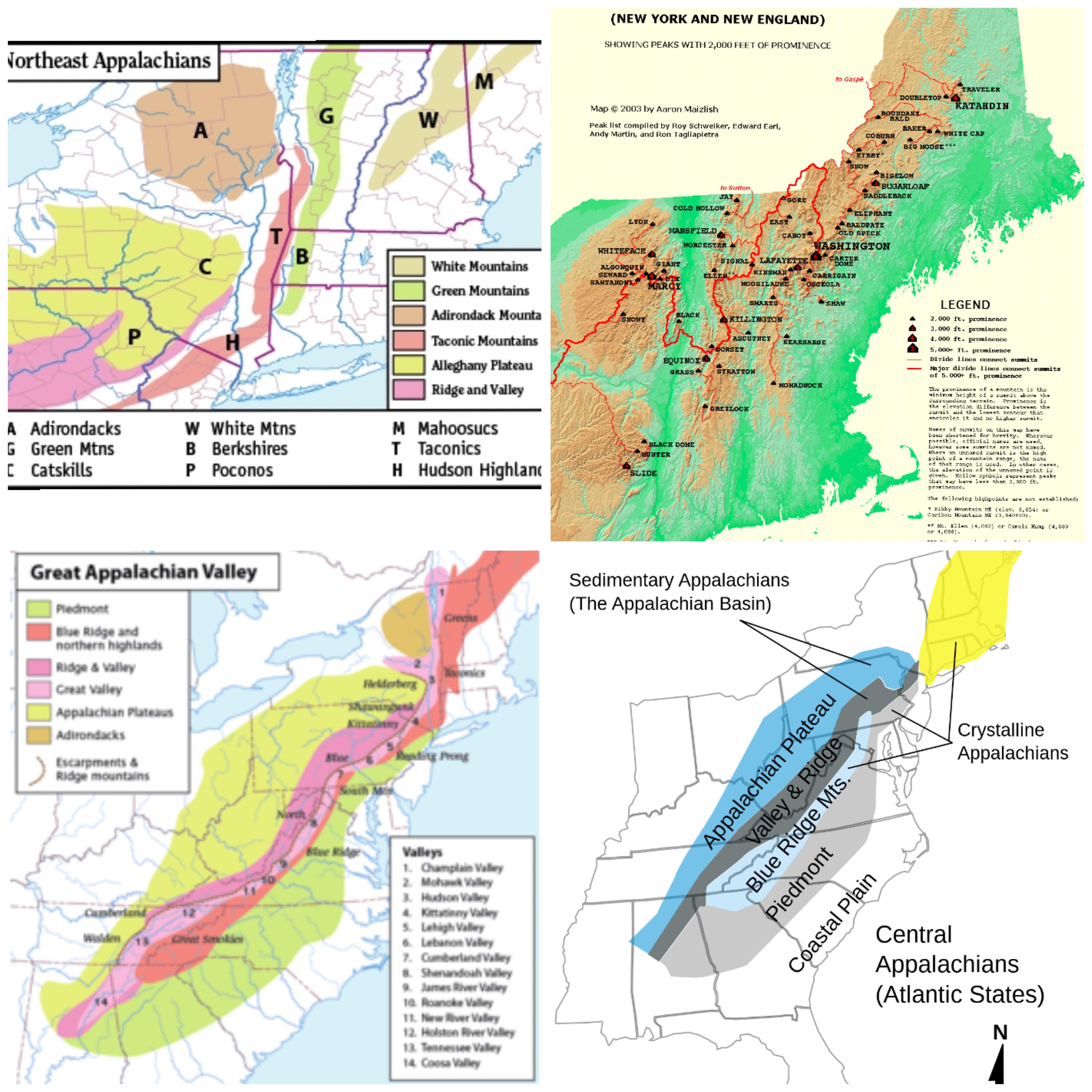 Appalachian Mountains Map The Appalachian Mountains Georgia Map 