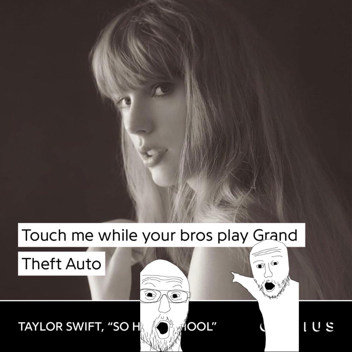 taylor swift mentions GTA on her new album: : rGTA