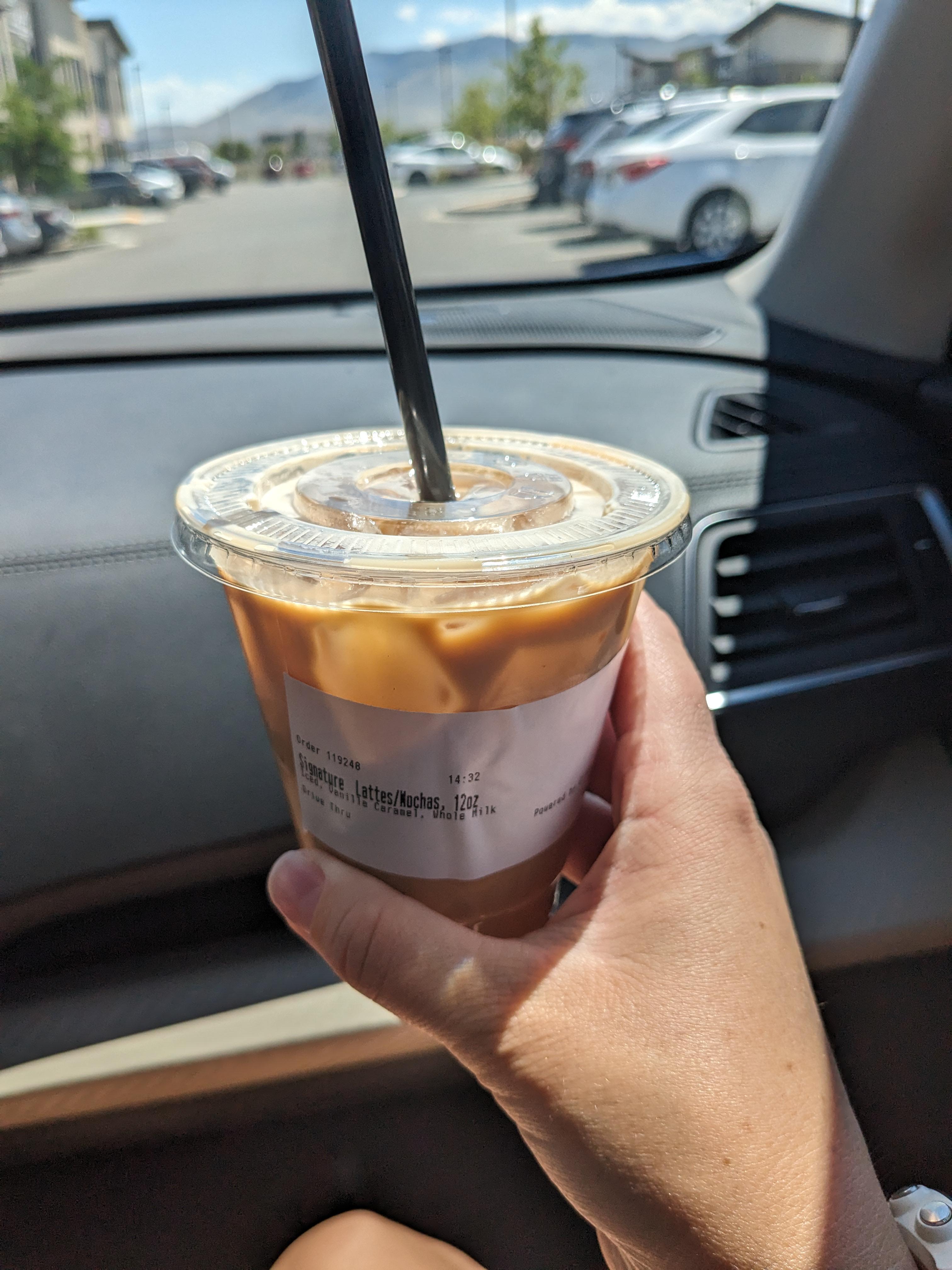 1st coffee ever!! .... Its disgusting 😂 : rexmormon