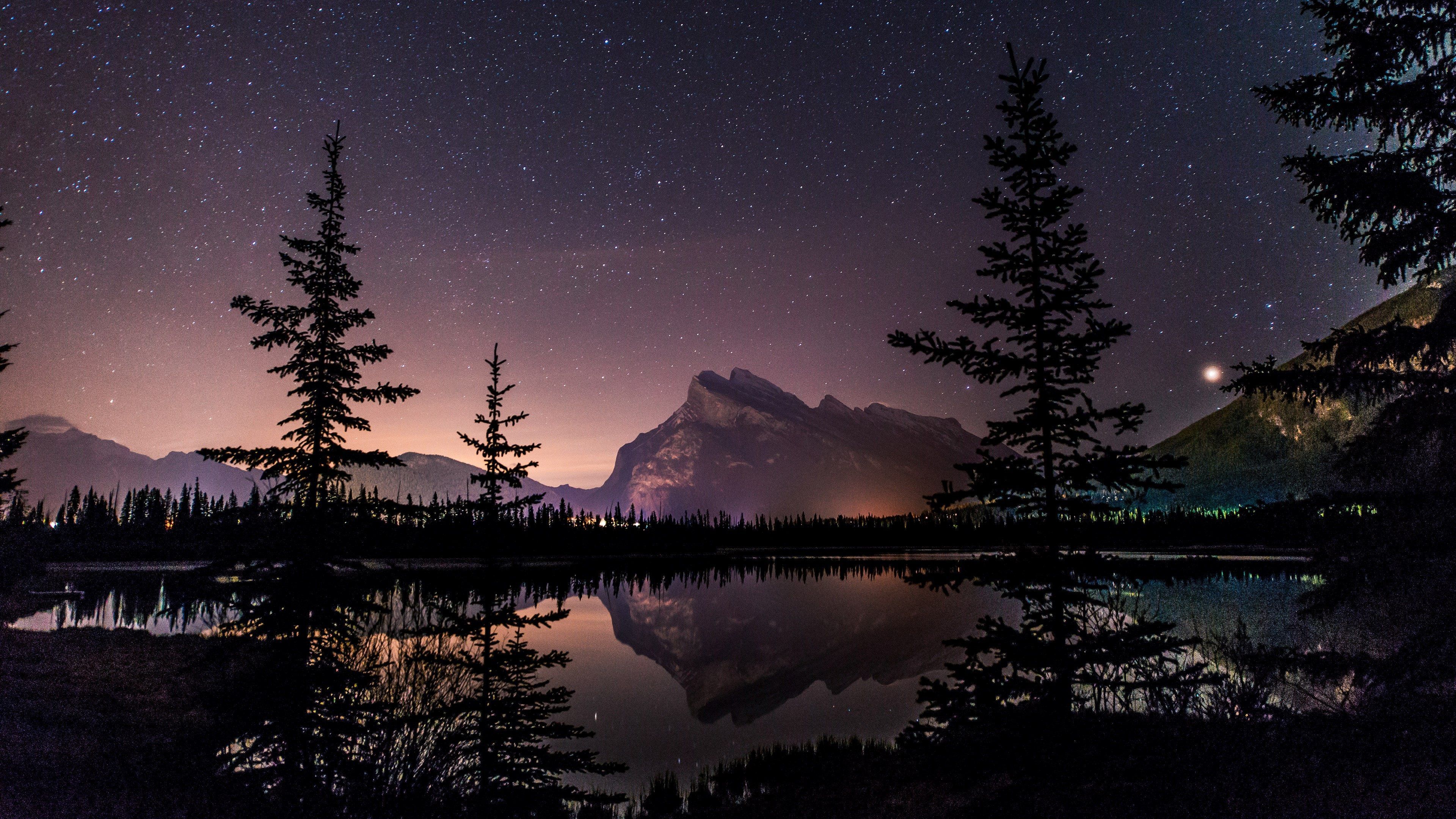 Uhd ultra hd wallpaper for desktop, iphone, pc, laptop, computer, android phone, smartphone, imac, macbook, tablet, . Nightscape View Wallpaper 4k 3840 X 2160 R Wallpaper