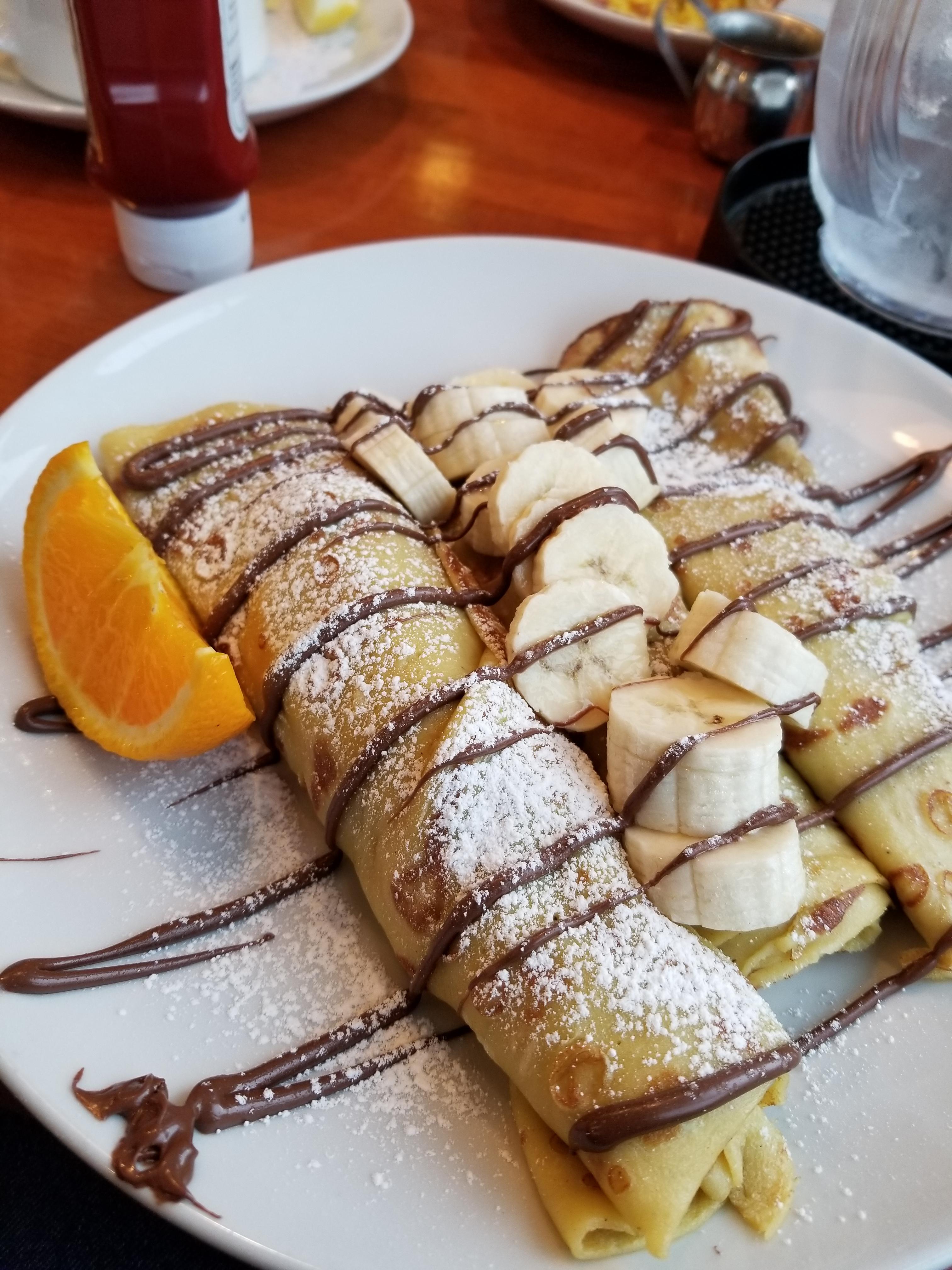 I Ate Nutella Banana Crepes Food