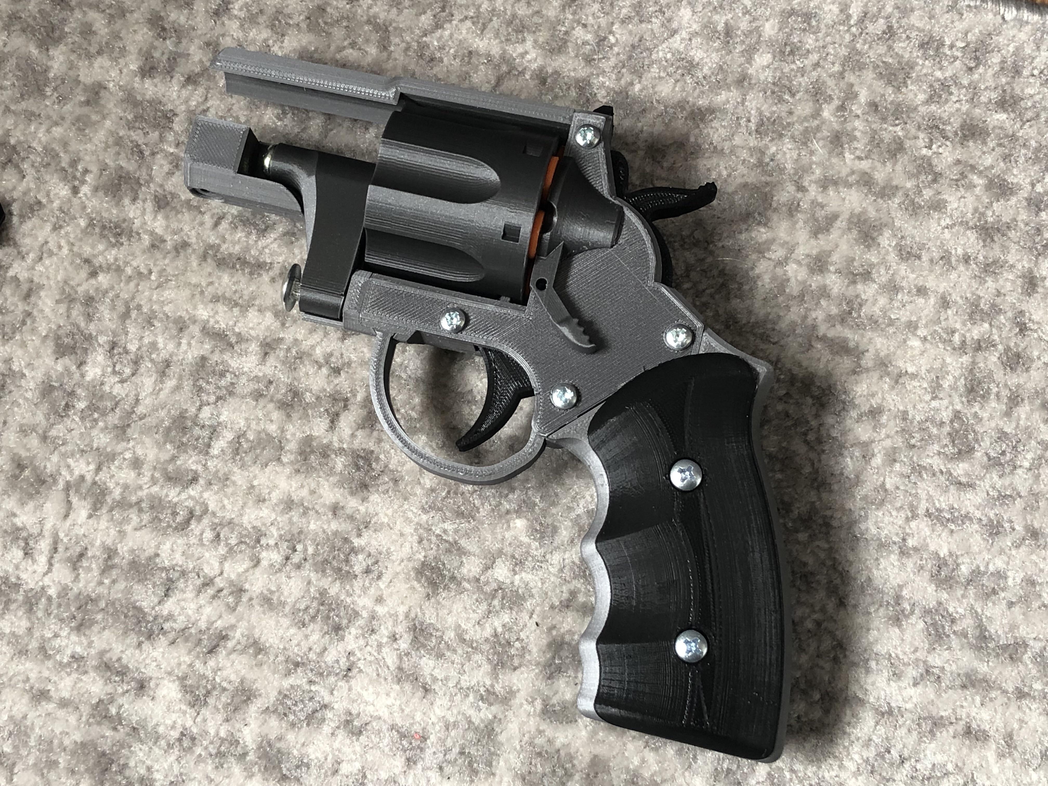 Almost Complete Just The Barrel To Go Only Started 3d Printing A Week Or So Ago And Thought This Would Be A Good Challenge 3dprinting