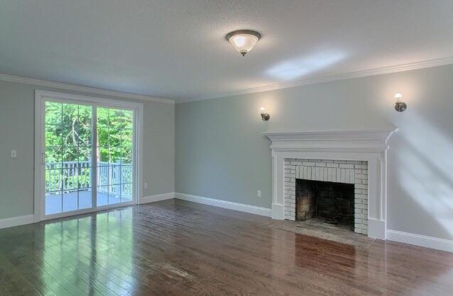 How To Add Wood Trim Above Fireplace Mantle