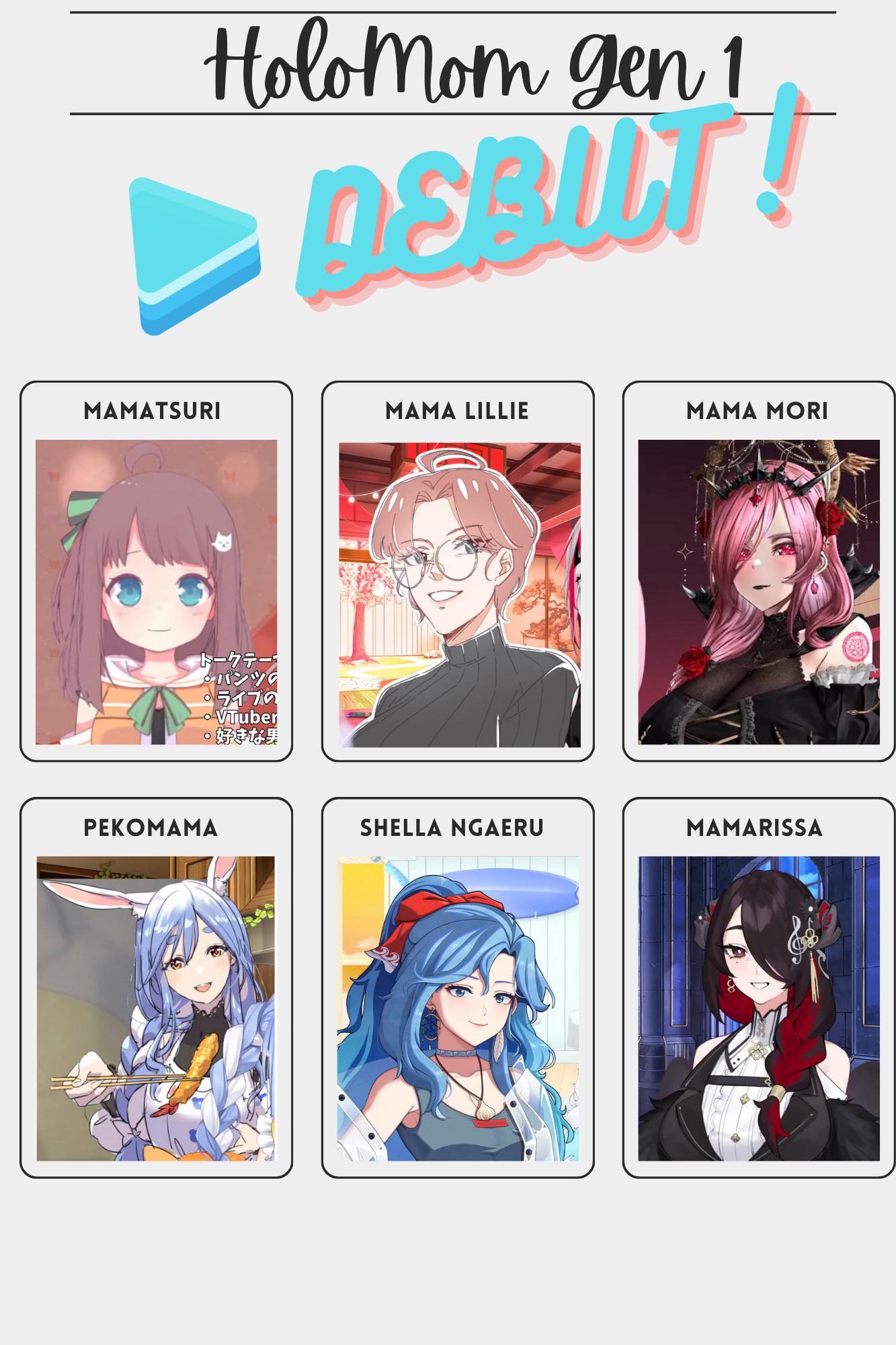 Introducing debuted HoloMom! : rHololive