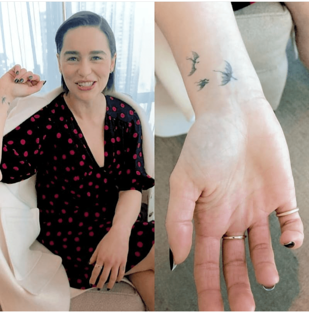 No Spoilers Emilia S Dragon Tattoo Gameofthrones