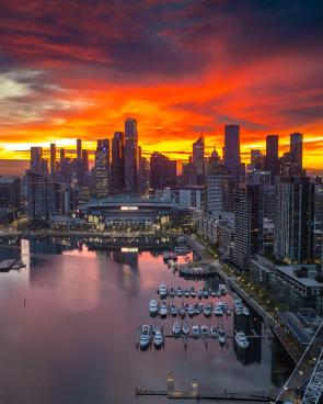 Melbourne sunrise