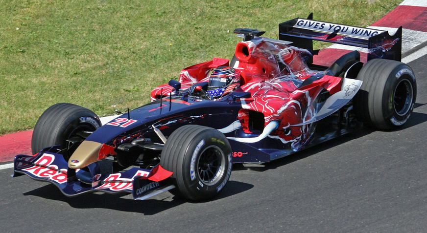 The Toro Rosso Str1 The Last F1 Car To Use A V10 Engine
