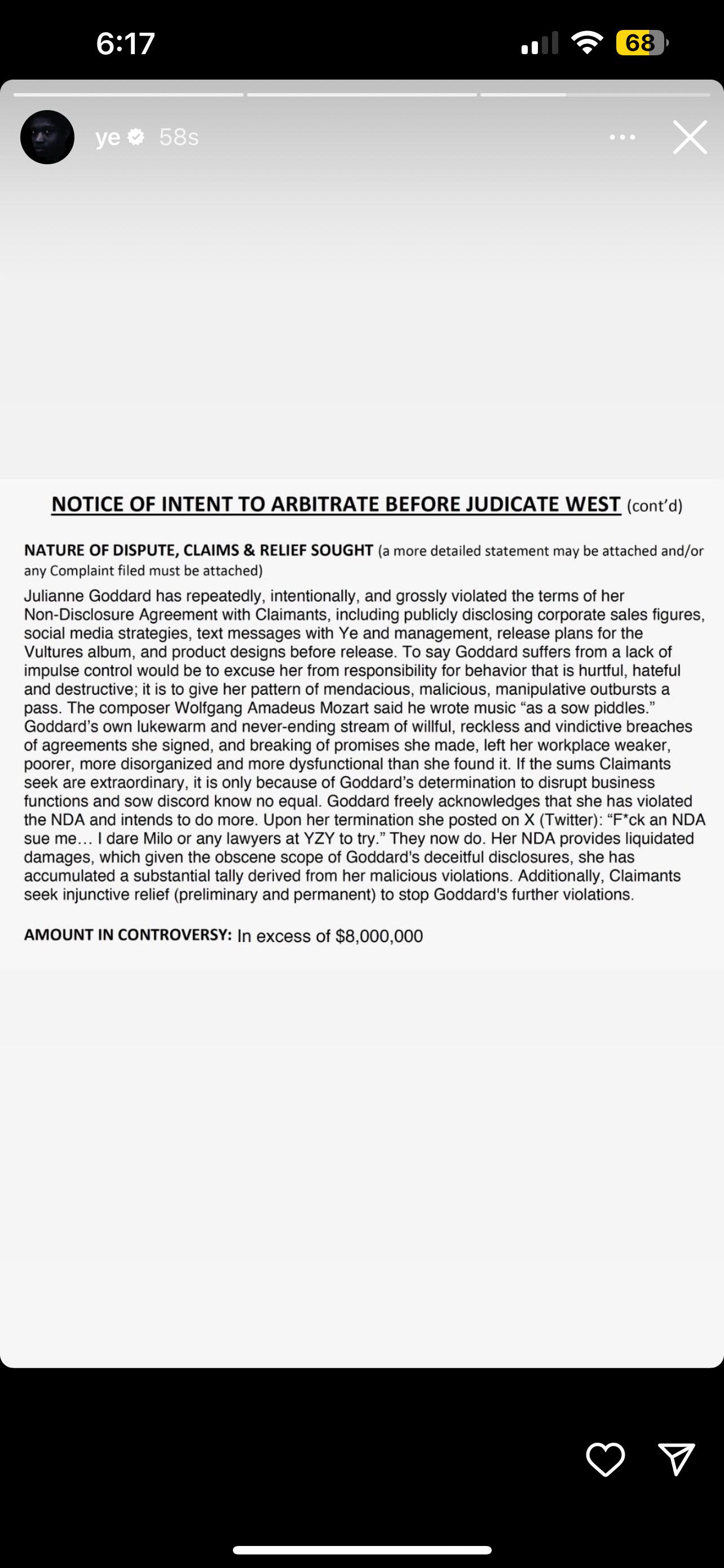 YesJulz is getting sued : rKanye