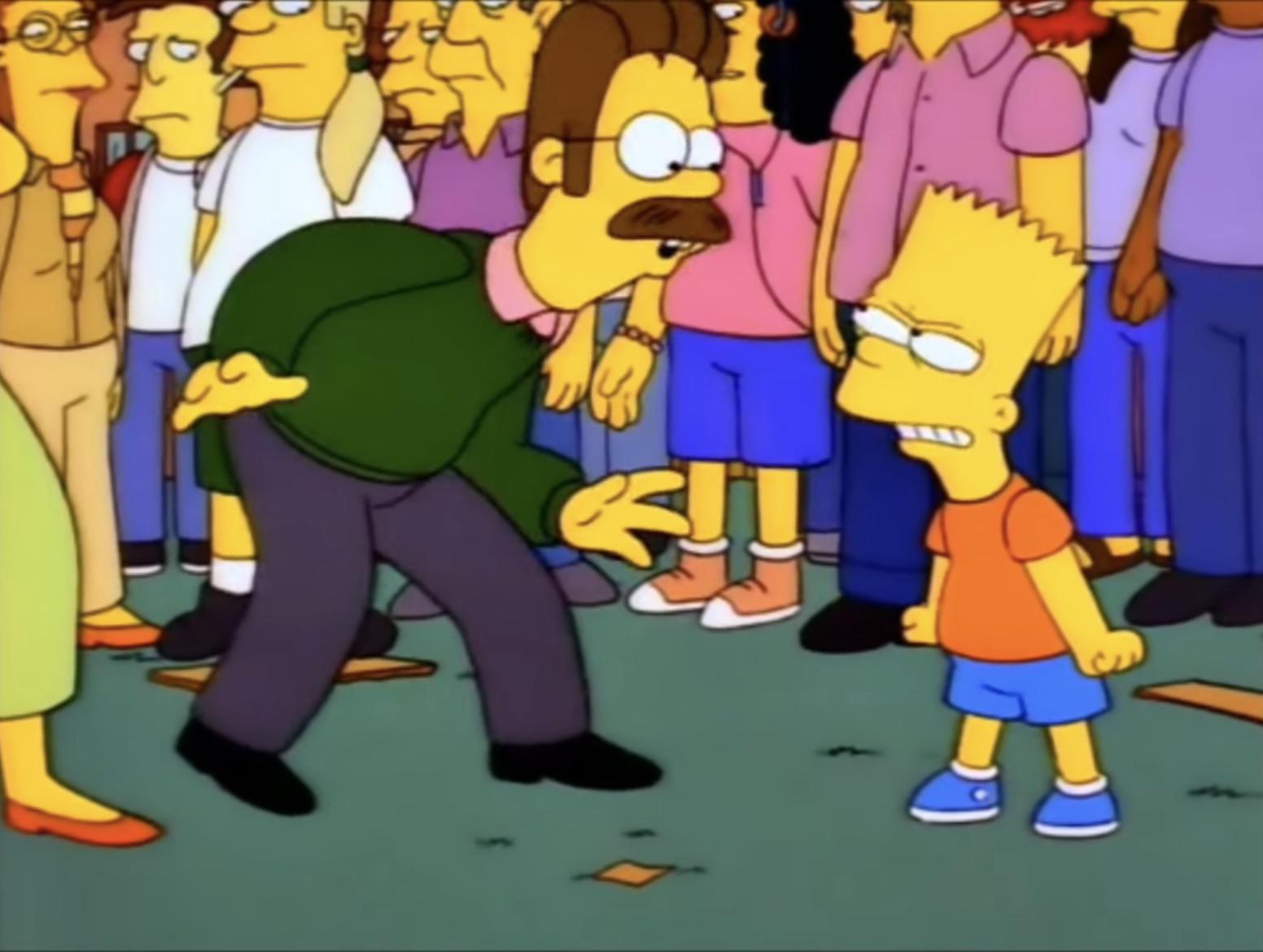 Bart is a little st, but has his moments. Him defending his mom in  Hurricane Neddy was one moment of redemption for me. What was your  redeeming moment of his? : rTheSimpsons